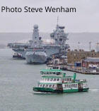 Gosport Ferry crossing Portsmouth Harbour