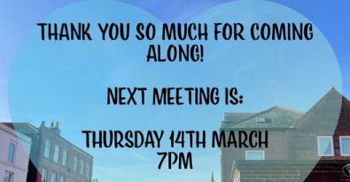 Thank you for coming along.  Next meeting is Thursday 14 March 7pm